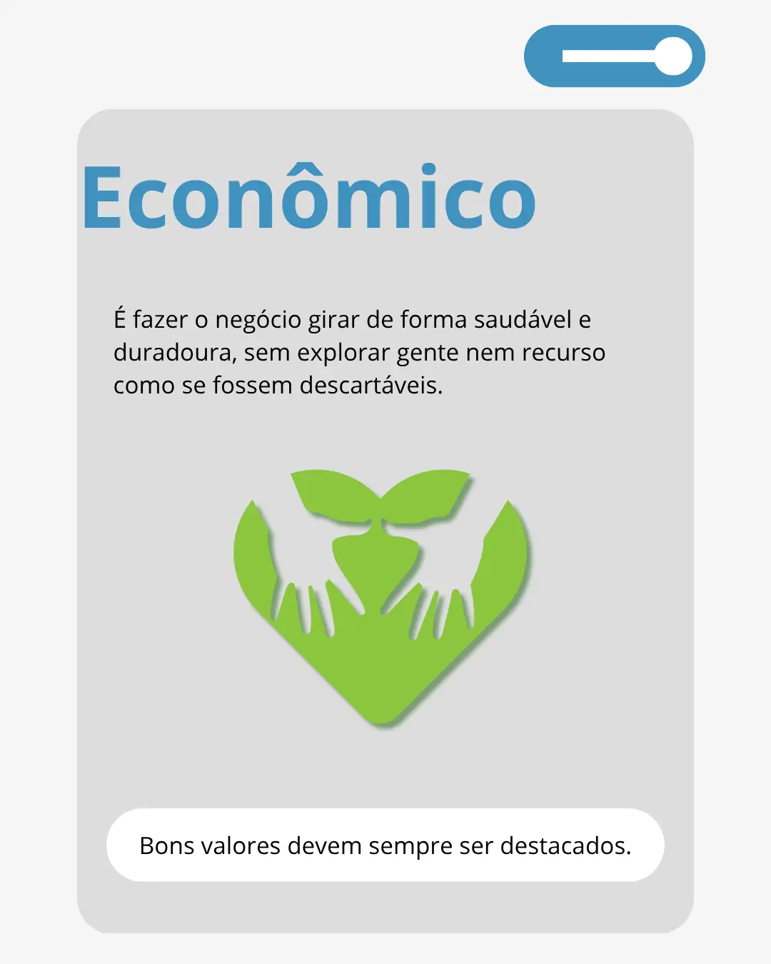 Pilar Econômico -Sustentabilidade e Marketing.